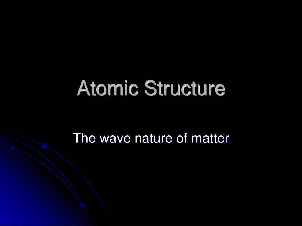 atomic structure