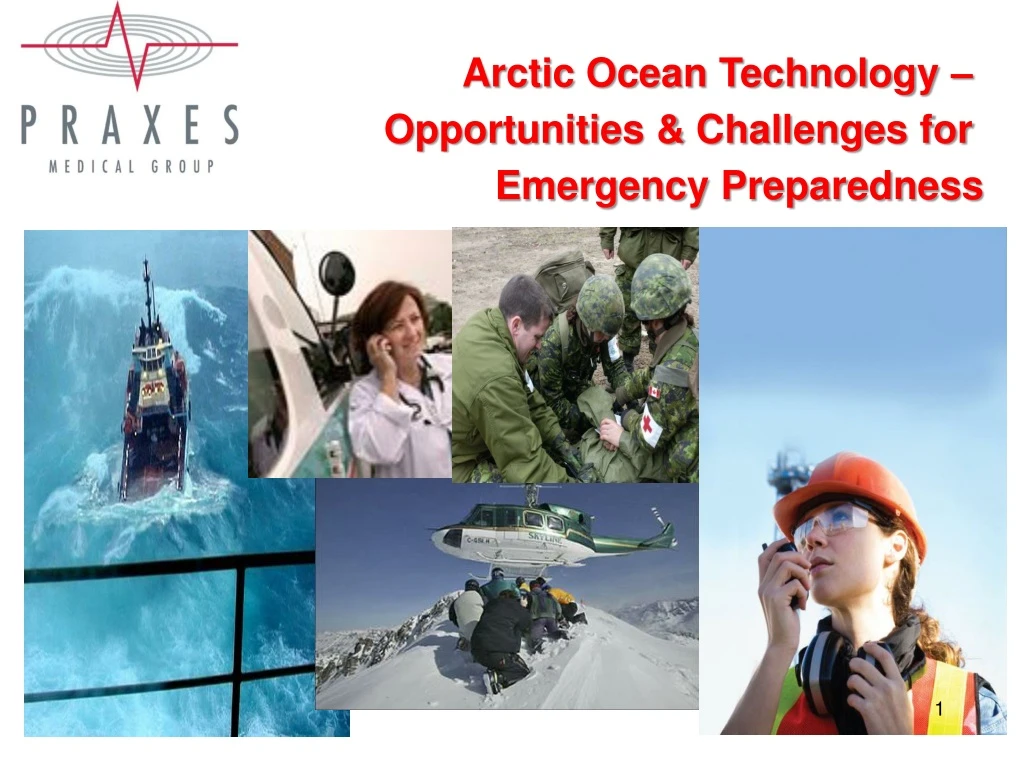 arctic ocean technology opportunities challenges