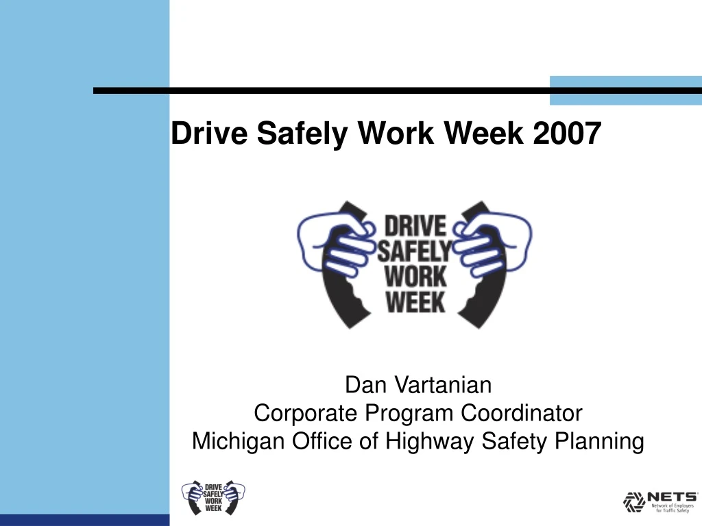 drive safely work week 2007