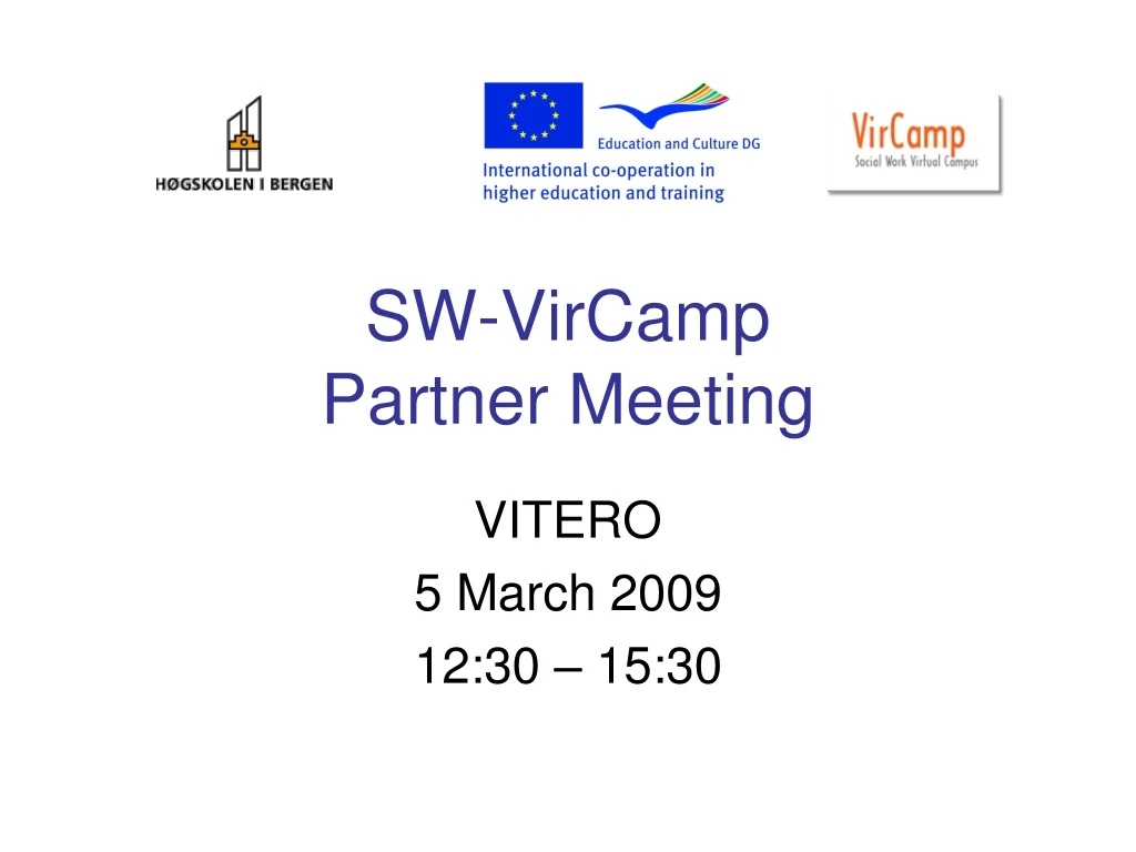 sw vircamp partner meeting