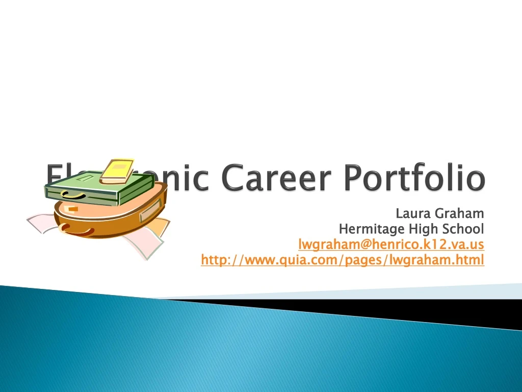 electronic career portfolio