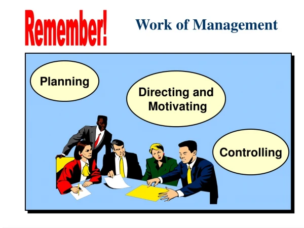 Work of Management