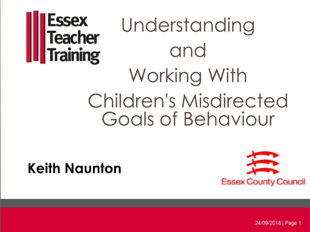 understanding and working with children