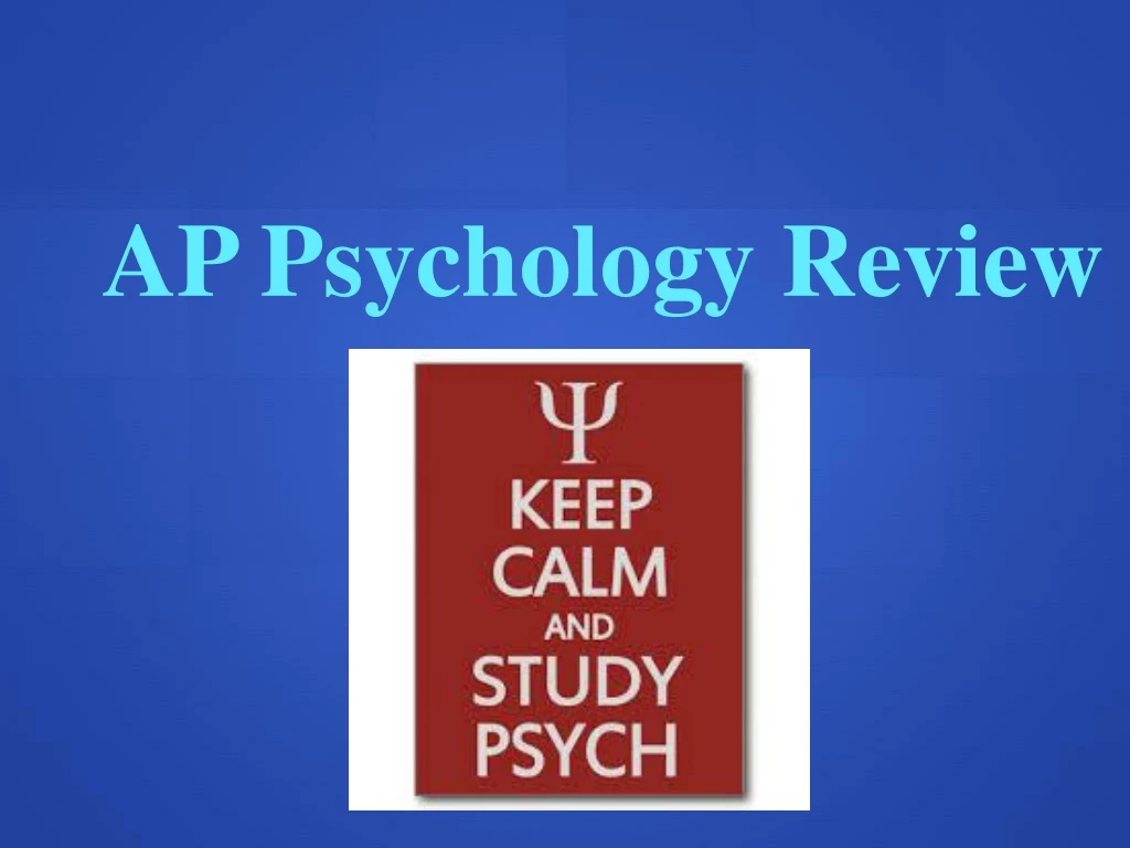 ap psychology review