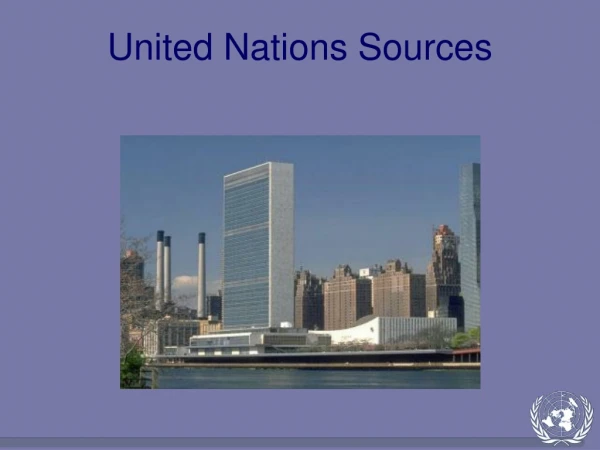 United Nations Sources