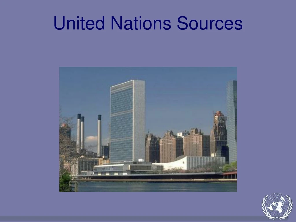 united nations sources