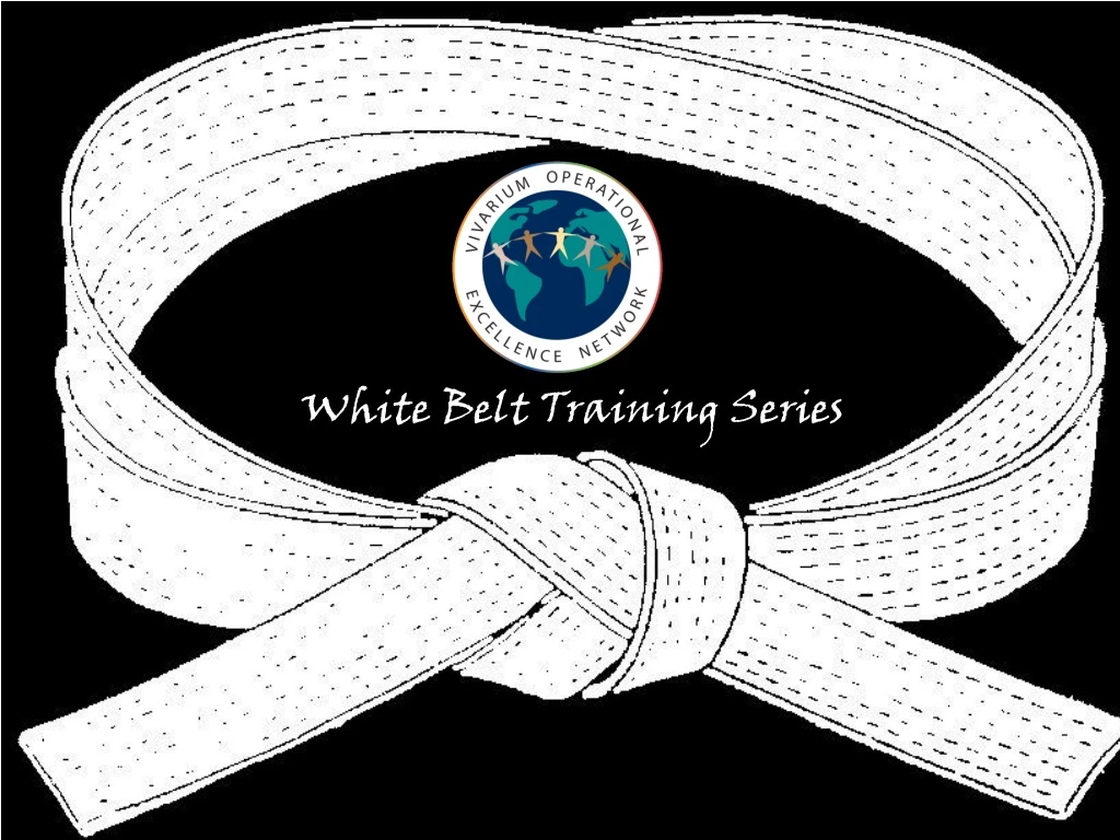 white belt training series