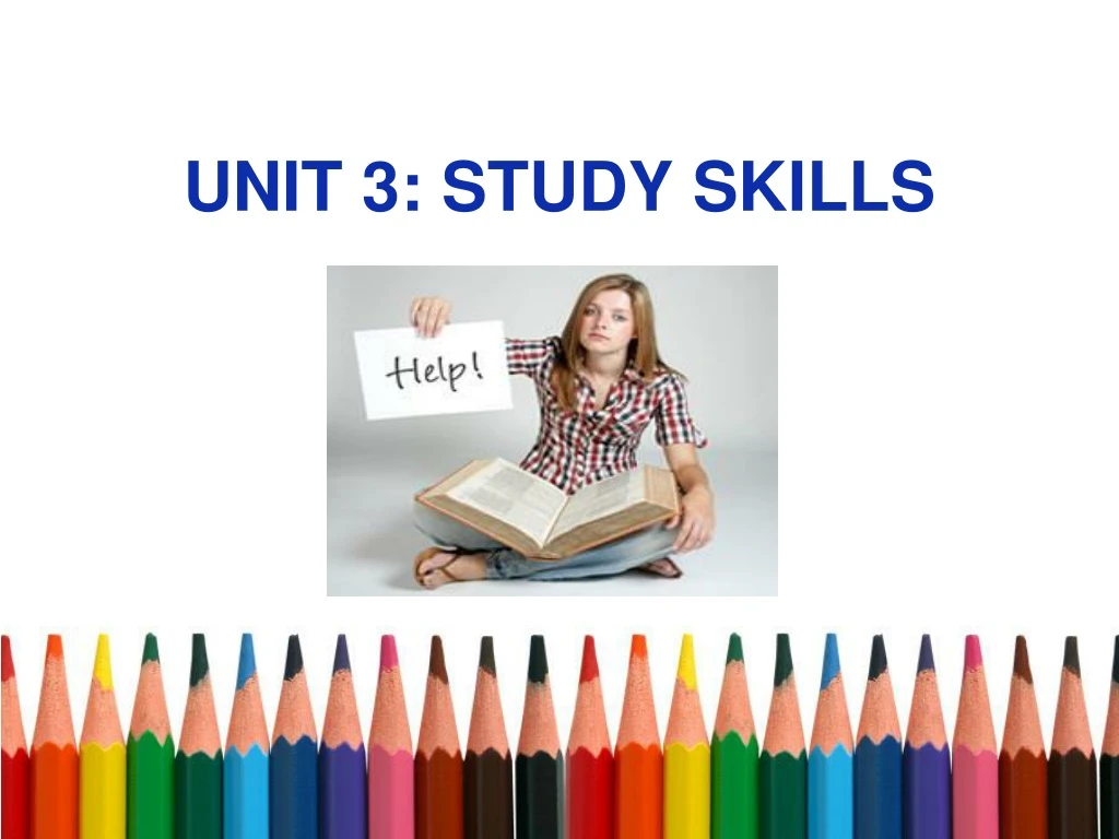 unit 3 study skills