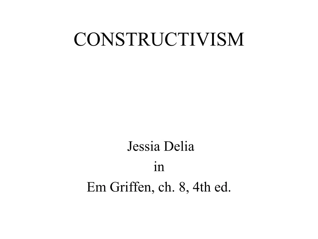 constructivism