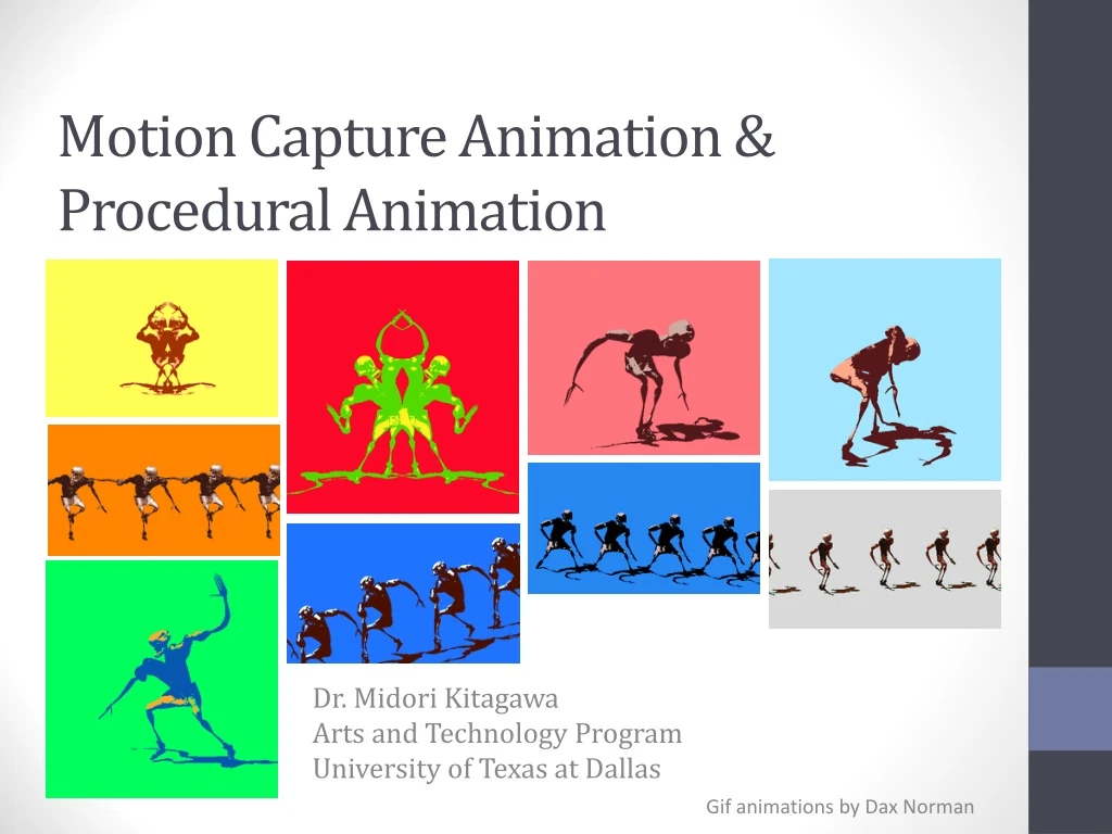motion capture animation procedural animation