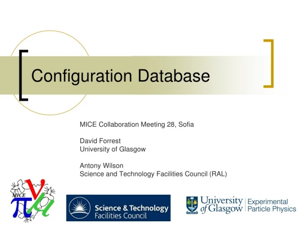 Configuration Database