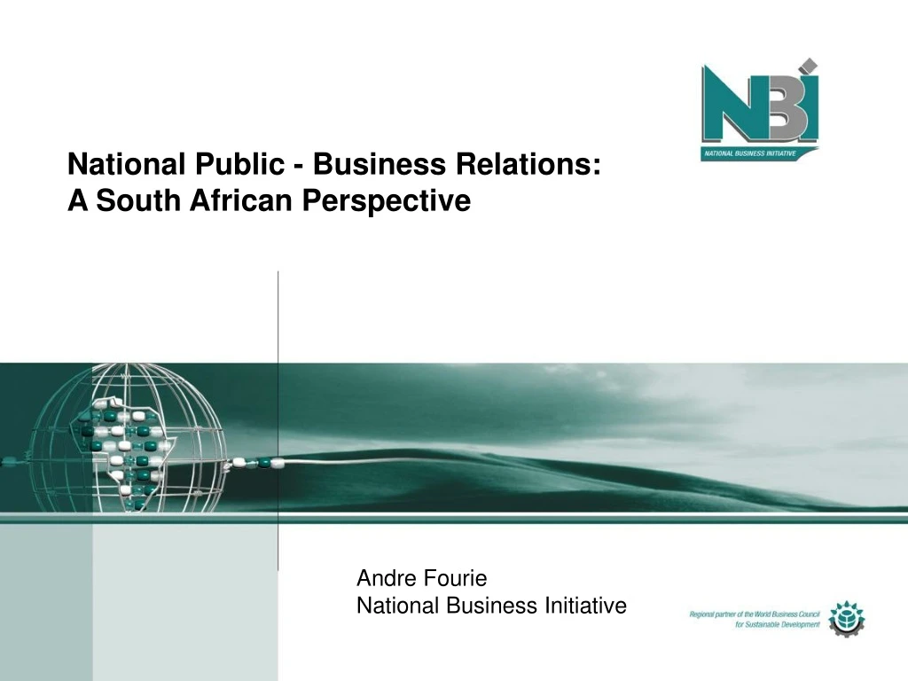 national public business relations a south
