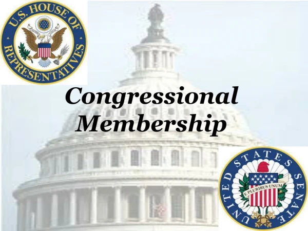 Congressional Membership