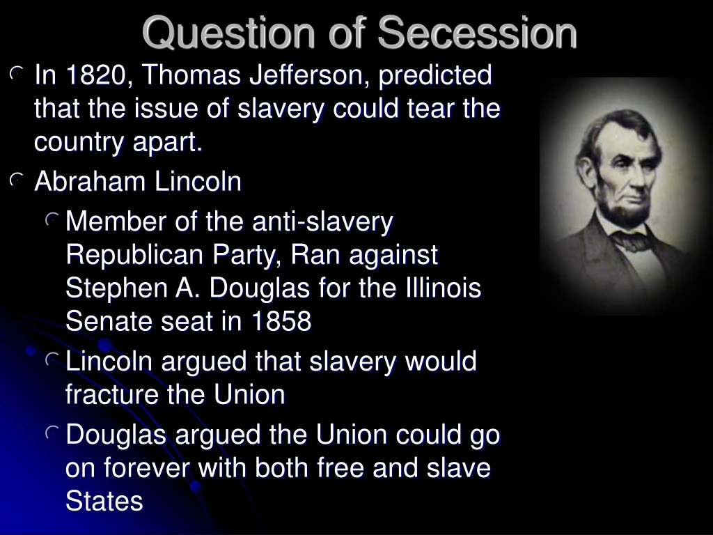 question of secession