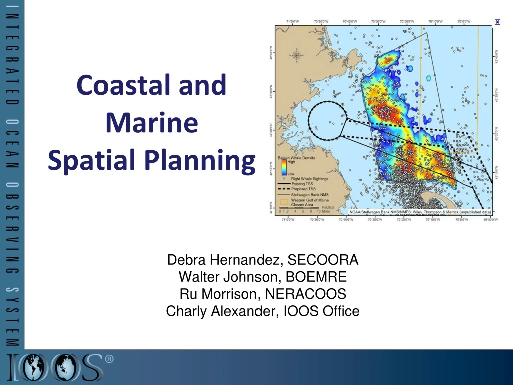 coastal and marine spatial planning