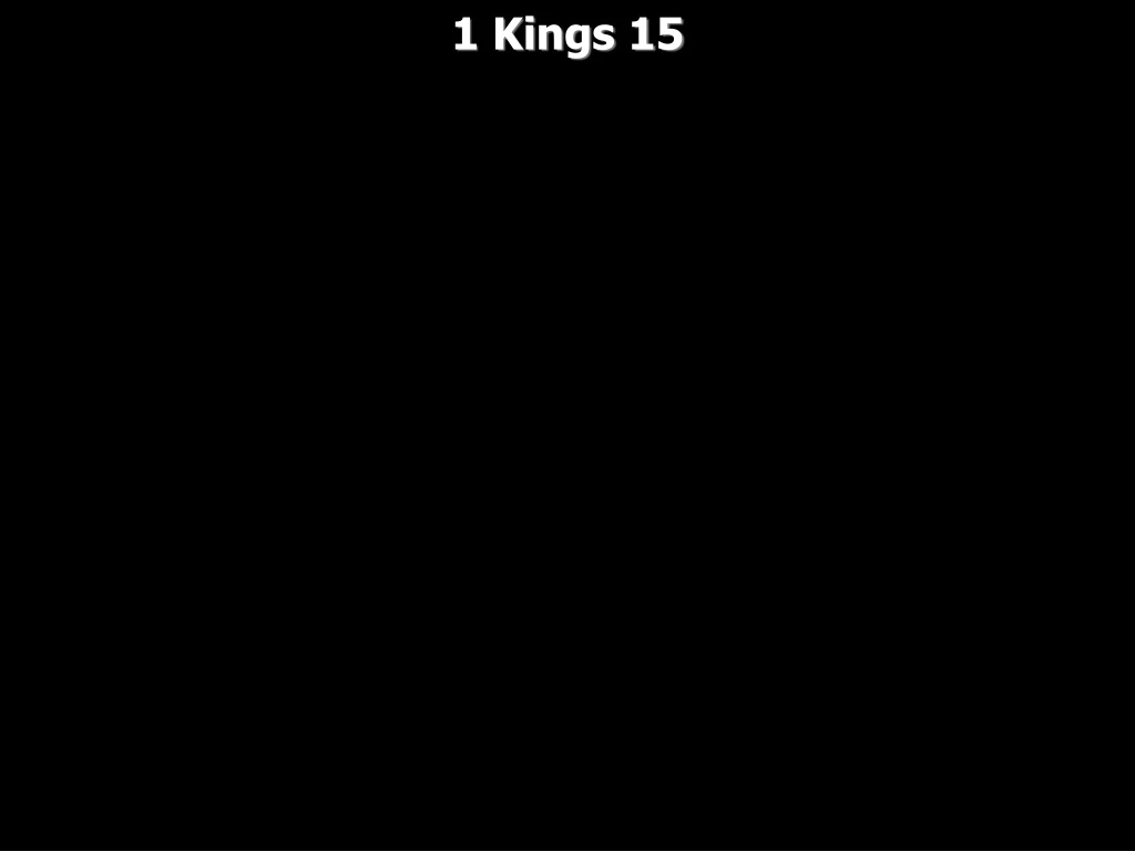 1 kings 15