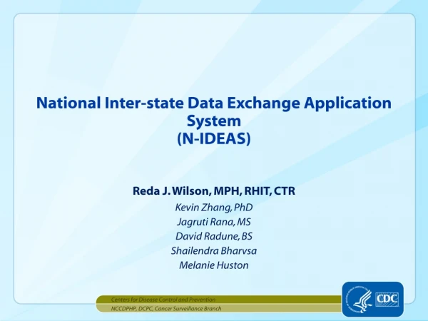 National Inter-state Data Exchange Application System (N-IDEAS)