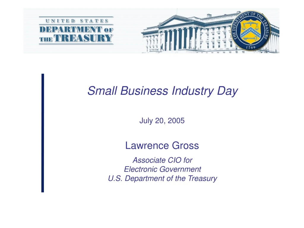 small business industry day july 20 2005 lawrence