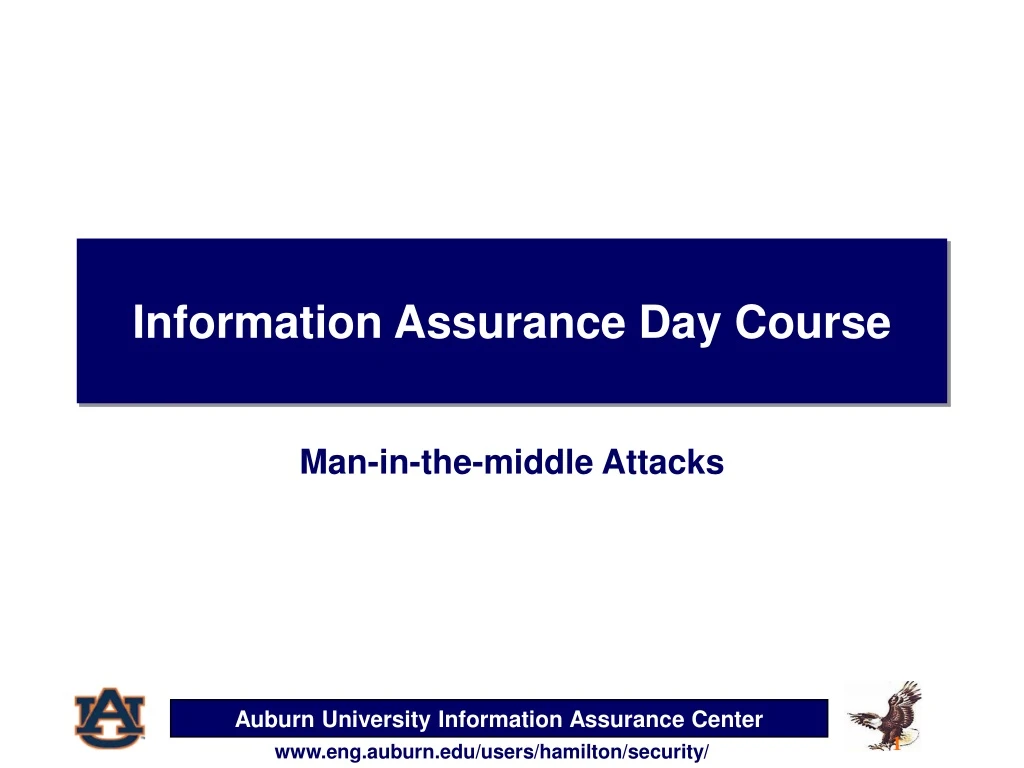 information assurance day course