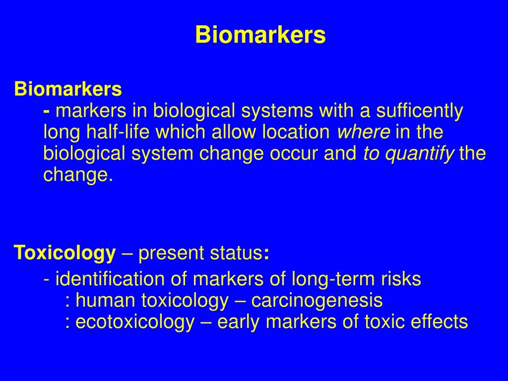 biomarkers