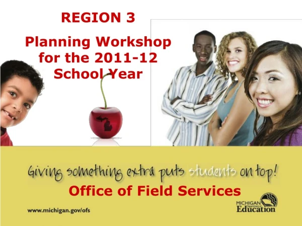 REGION 3 Planning Workshop  for the 2011-12  School Year