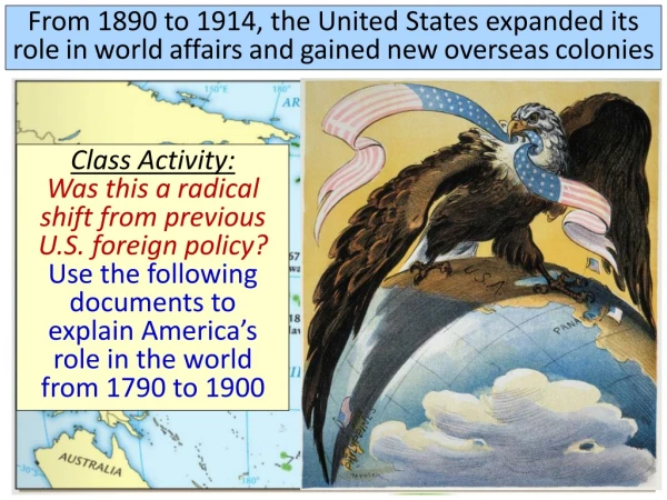 …George Washington promoted neutrality and warned against alliances with European nations