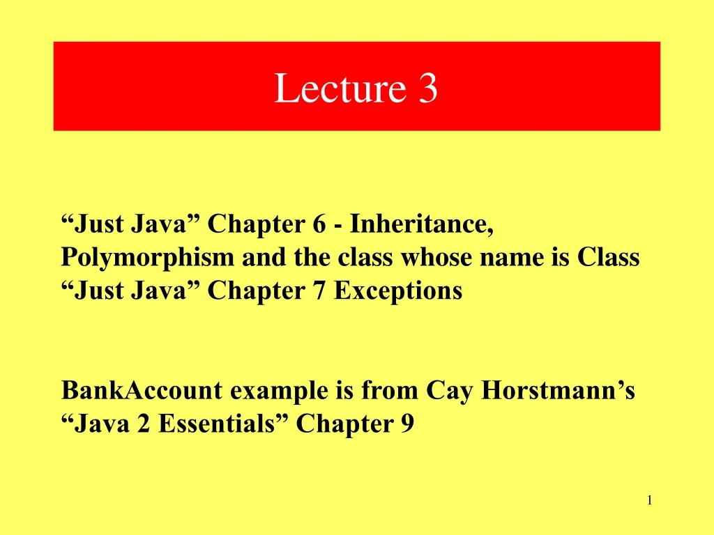 lecture 3