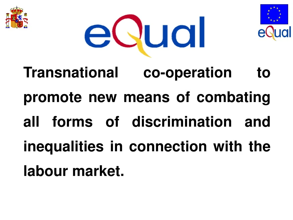 transnational co operation to promote new means