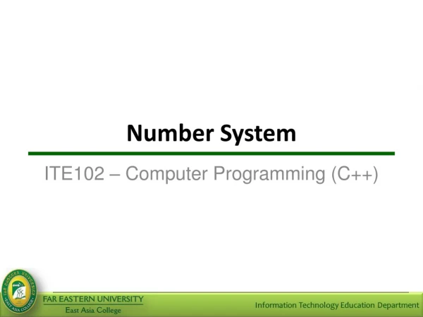 Number System