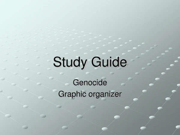 Study Guide