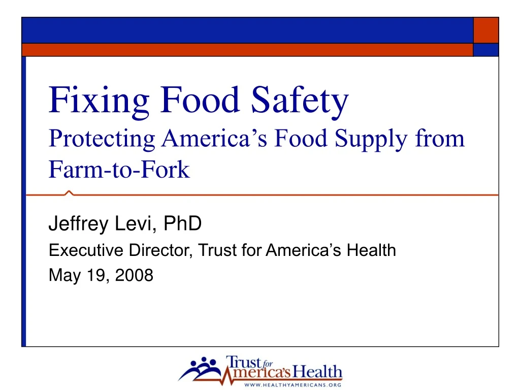 fixing food safety protecting america s food supply from farm to fork