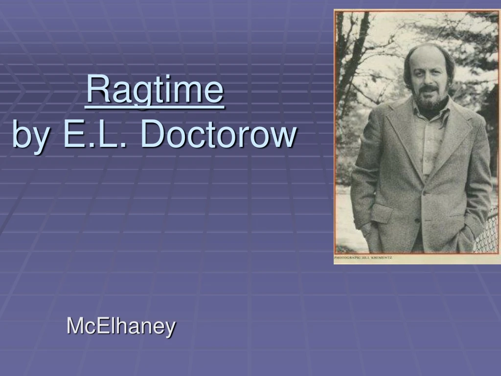 ragtime by e l doctorow