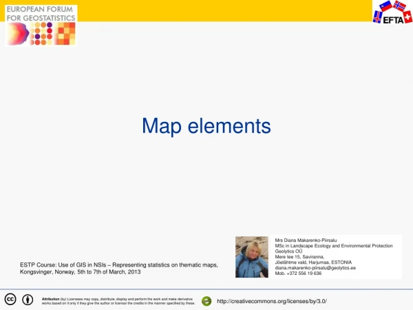Map elements