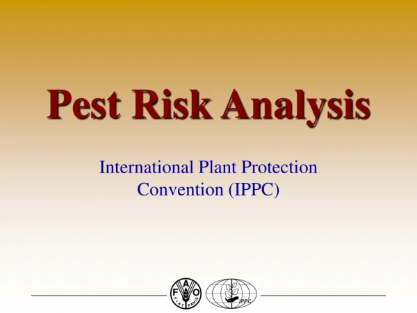 Pest Risk Analysis