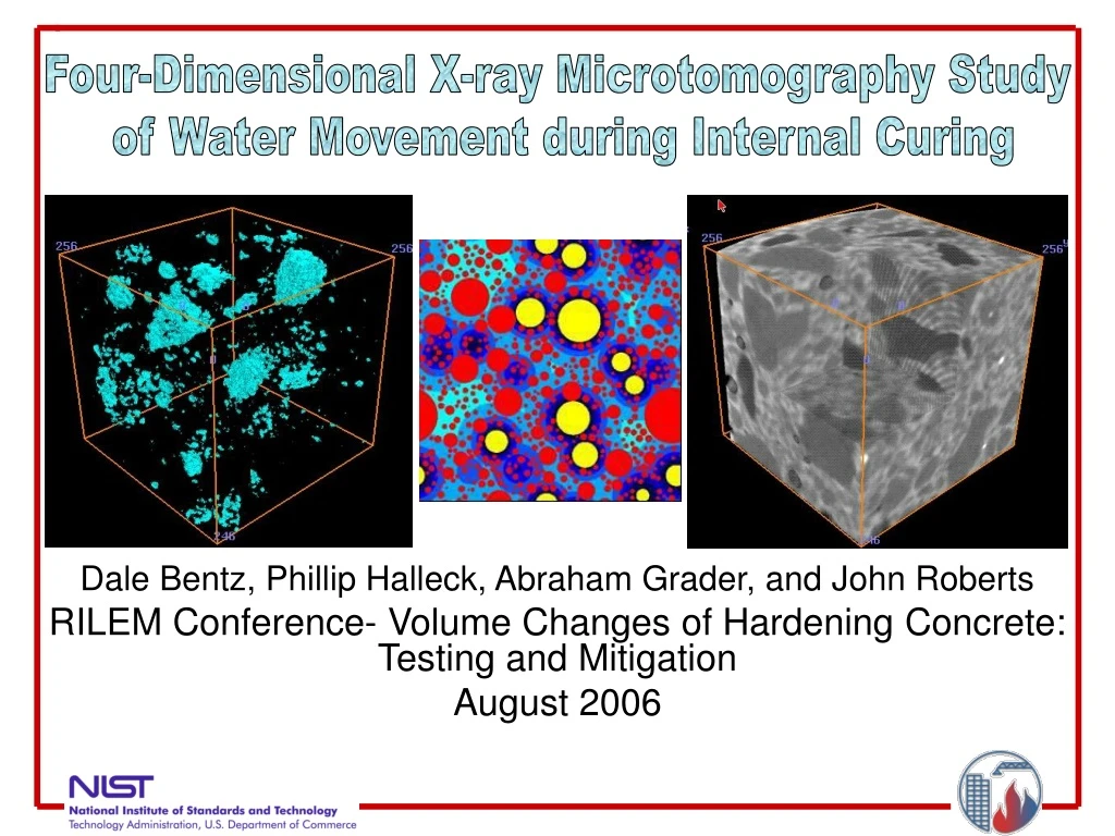 four dimensional x ray microtomography study