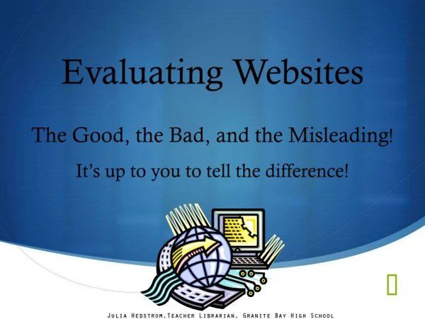 Evaluating Websites