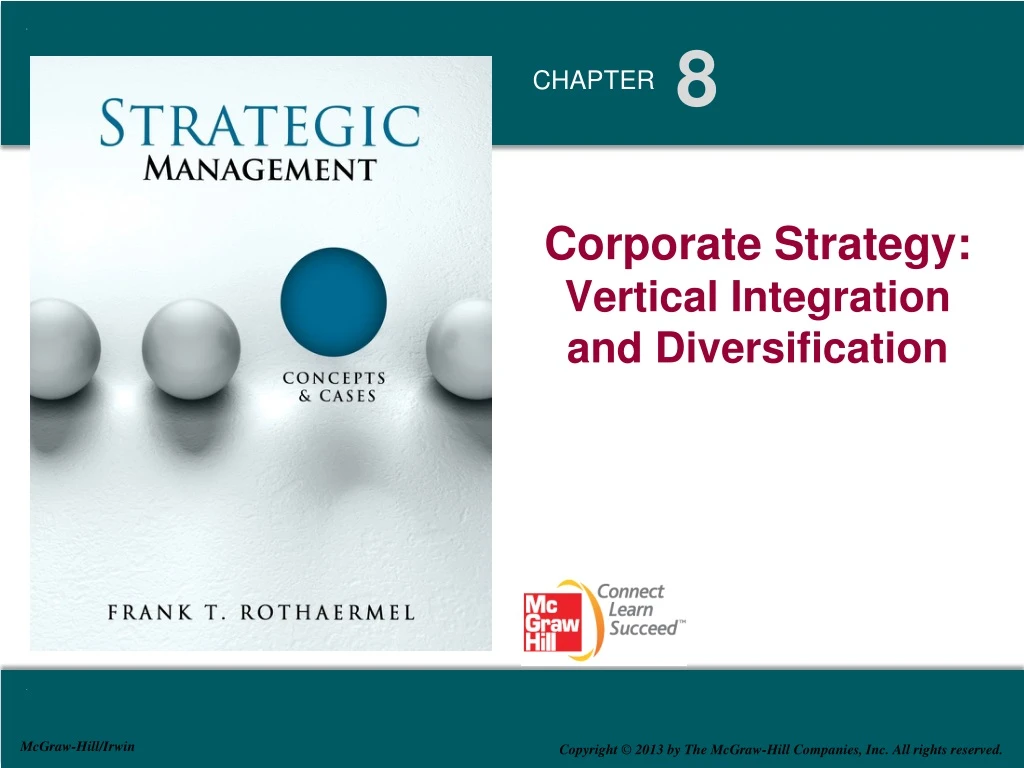 corporate strategy vertical integration and diversification