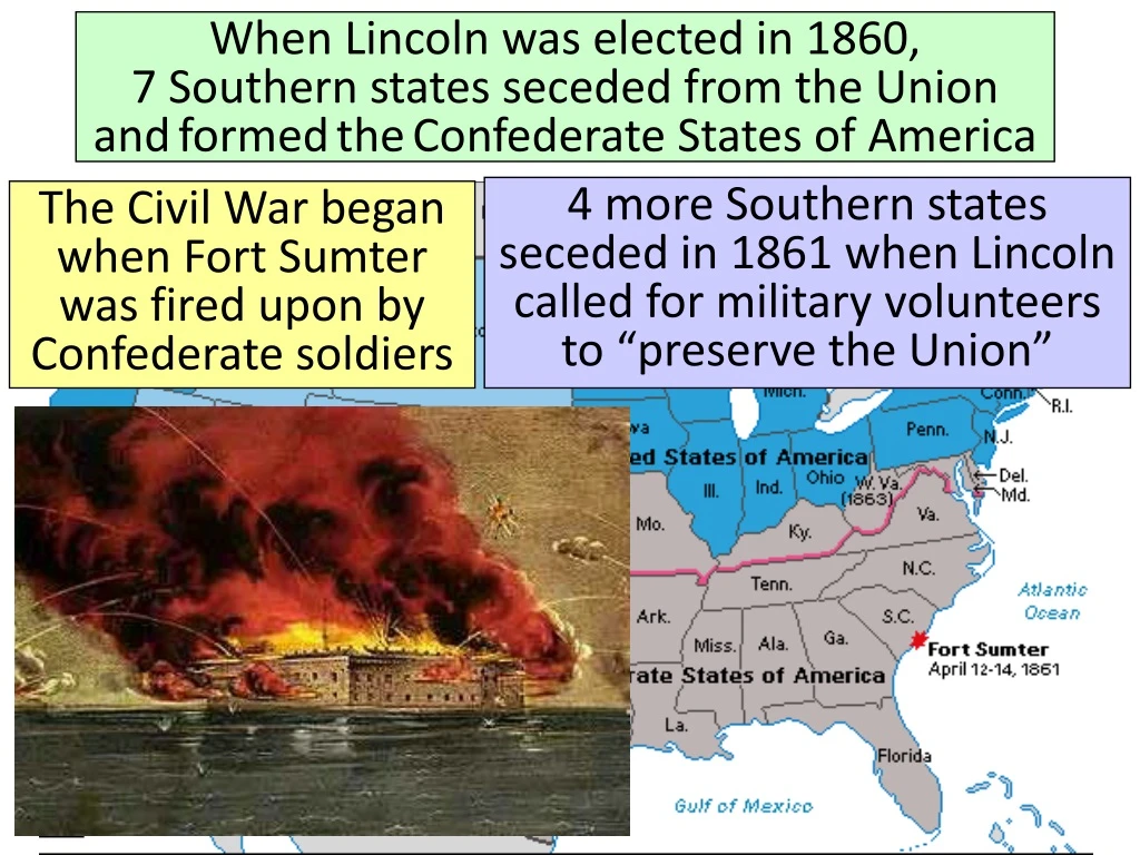 when lincoln was elected in 1860 7 southern