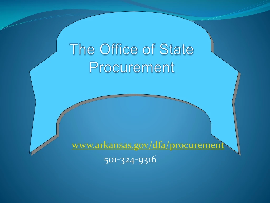 www arkansas gov dfa procurement 501 324 9316