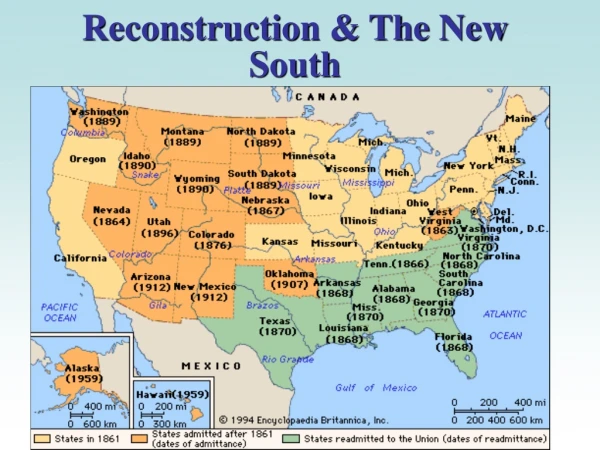 Reconstruction &amp; The New South