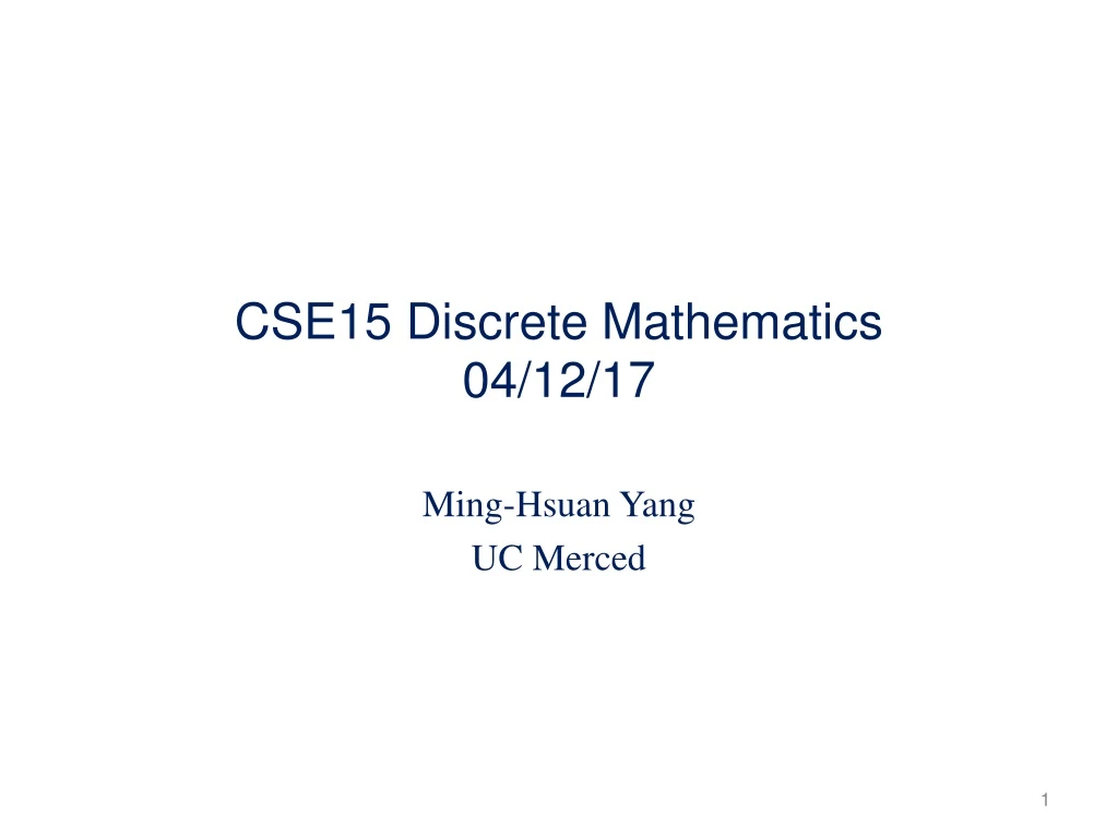 cse15 discrete mathematics 04 12 17