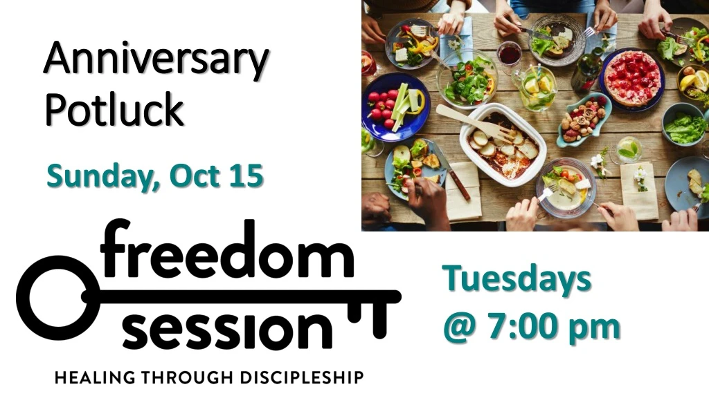 anniversary potluck