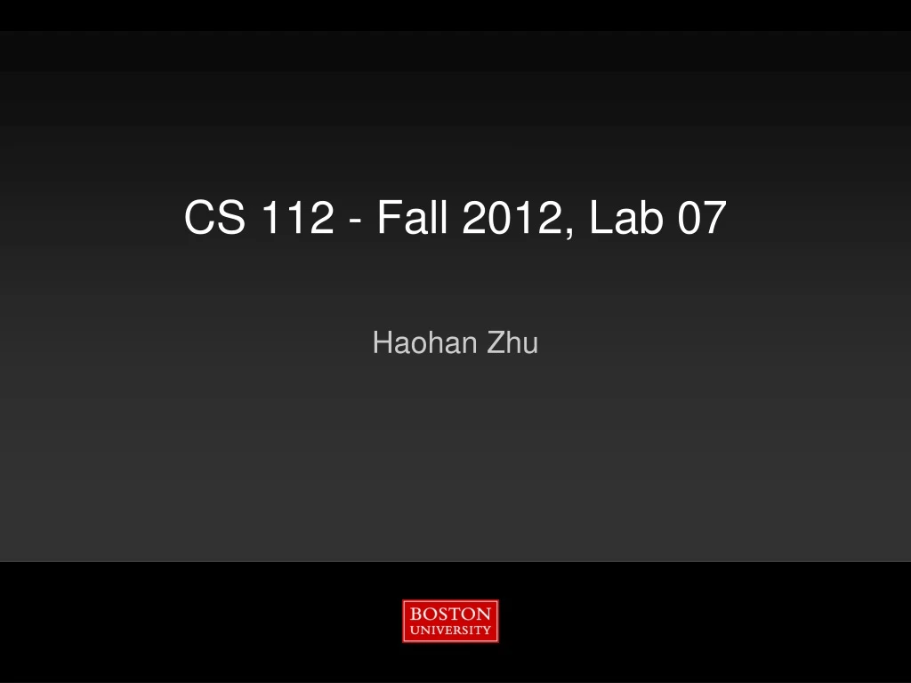 cs 112 fall 2012 lab 07