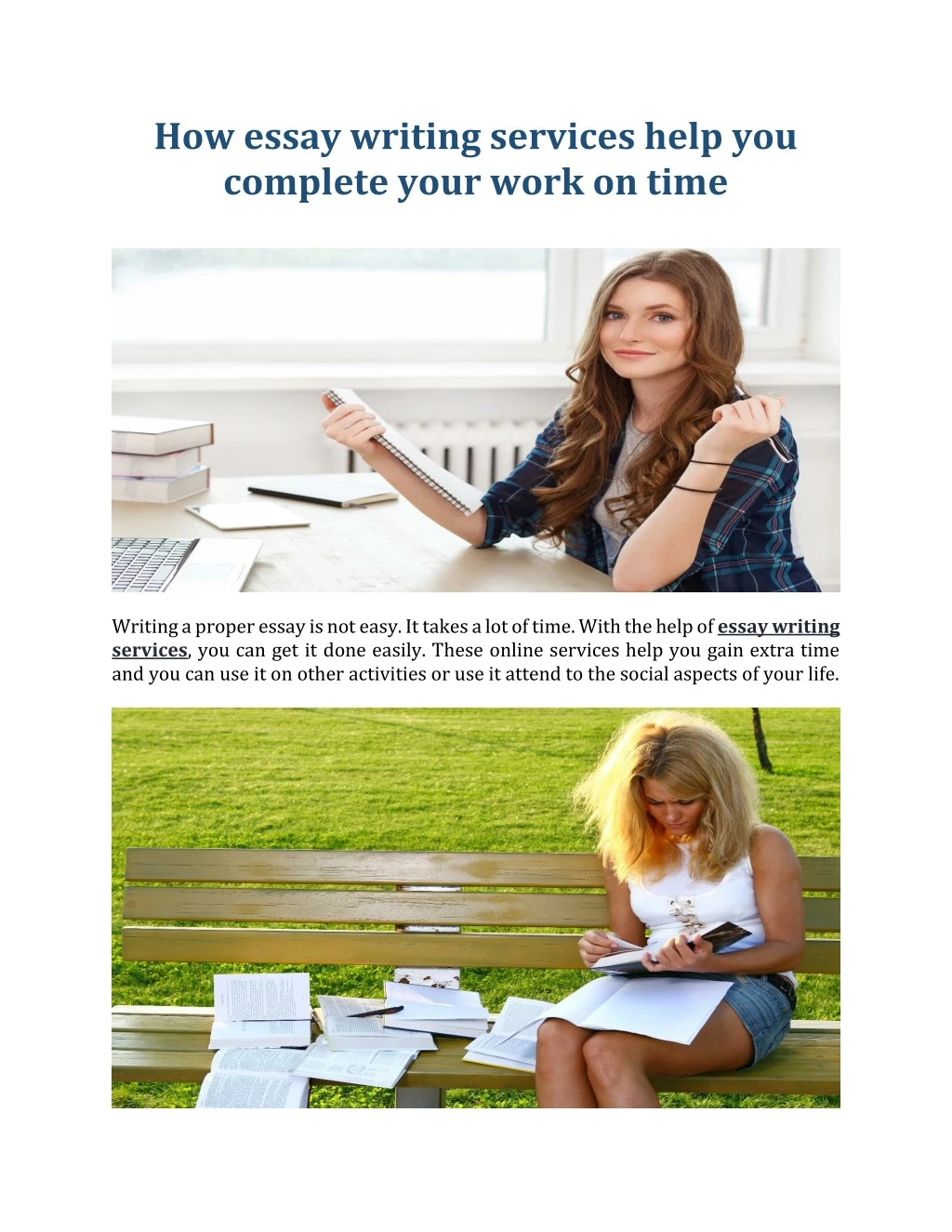 how essay writing services help you complete your