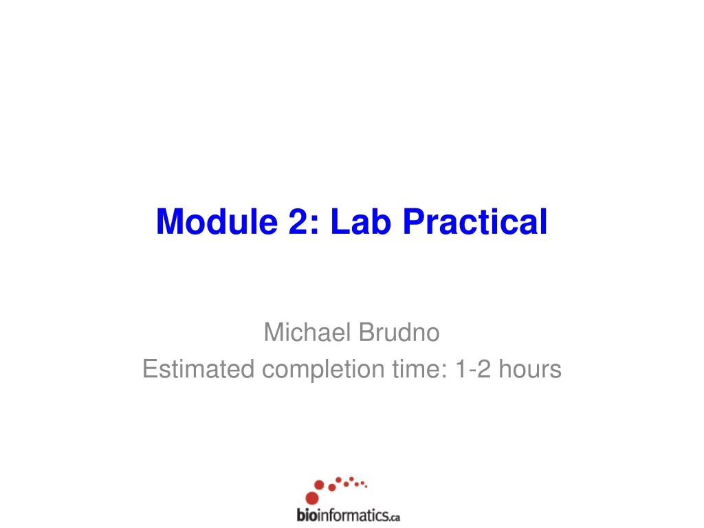 module 2 lab practical