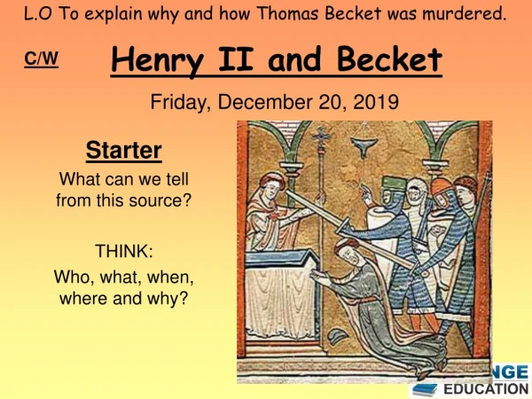 Henry II and Becket