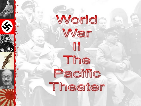 World War II The Pacific Theater