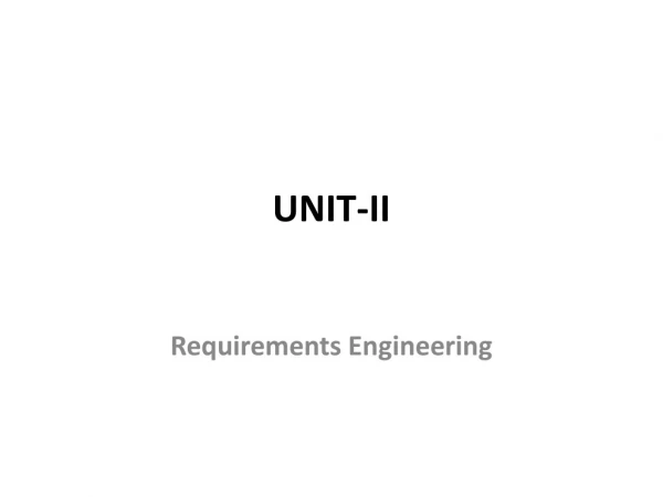 UNIT-II