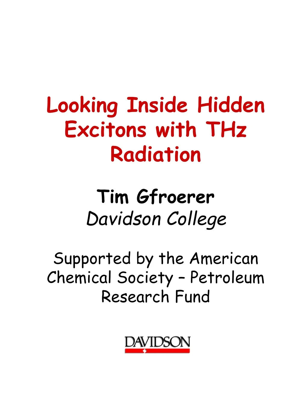 looking inside hidden excitons with thz radiation