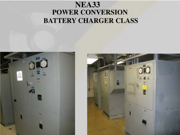 POWER CONVERSION  BATTERY CHARGER CLASS